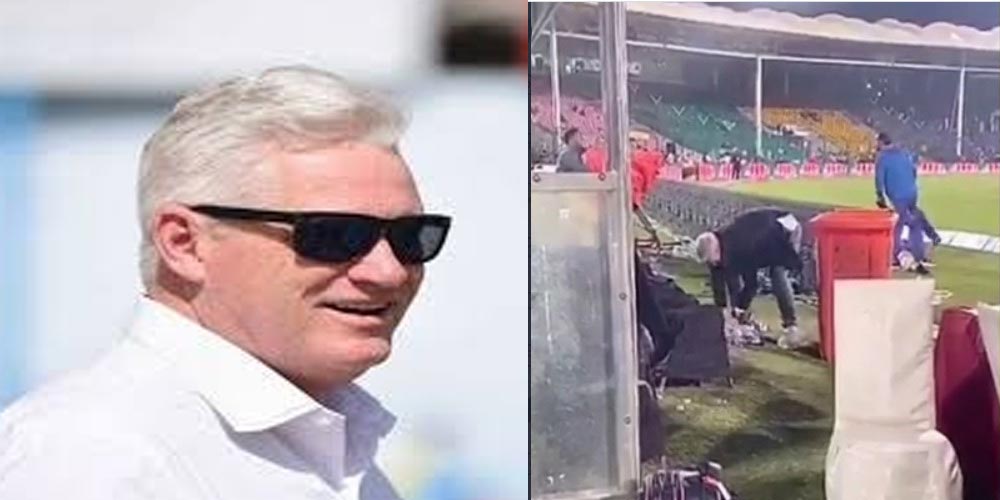 PSL 5: Dean Jones sets example by putting empty bottles in the bin