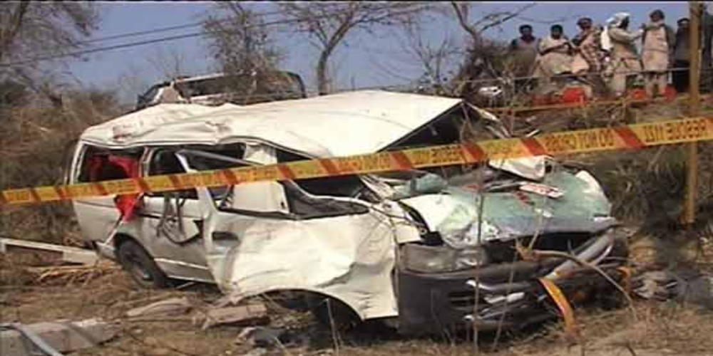 Attock road crash