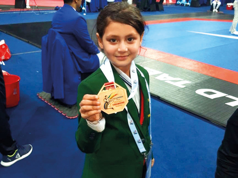 Ayesha Ayaz, Pakistan’s youngest taekwondo star