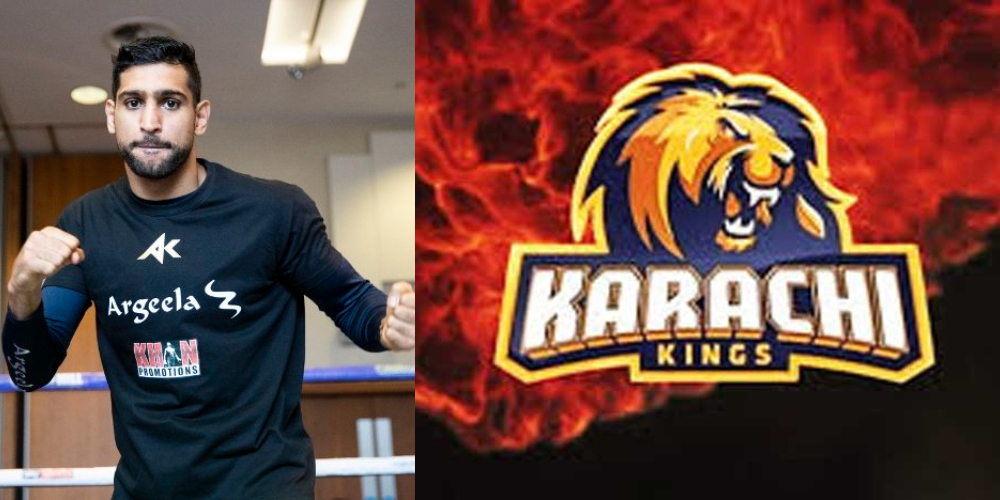 Boxer Amir Khan extends best wishes for his favourite team Karachi Kings’