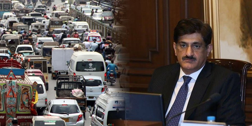 CM Sindh directs to prepare new traffic management plan for Karachi