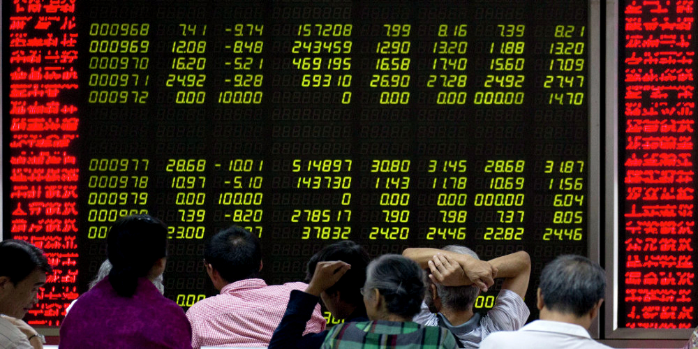 Chinese stocks collapses