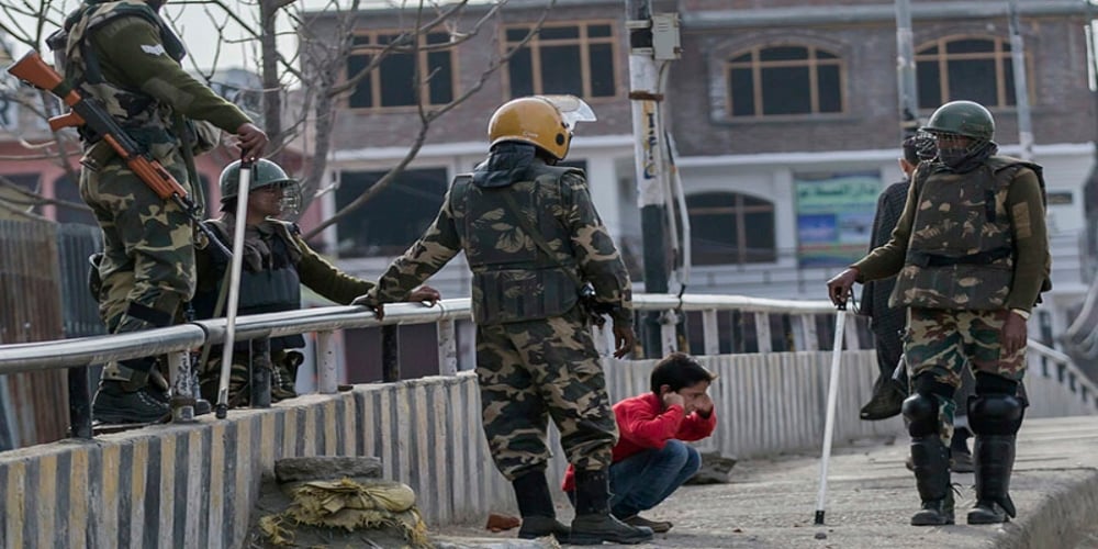 Indian troops martyr three Kashmiri youth