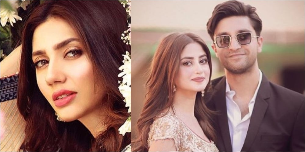 Mahira Khan showers love on Sajal, Ahad’s adorable picture