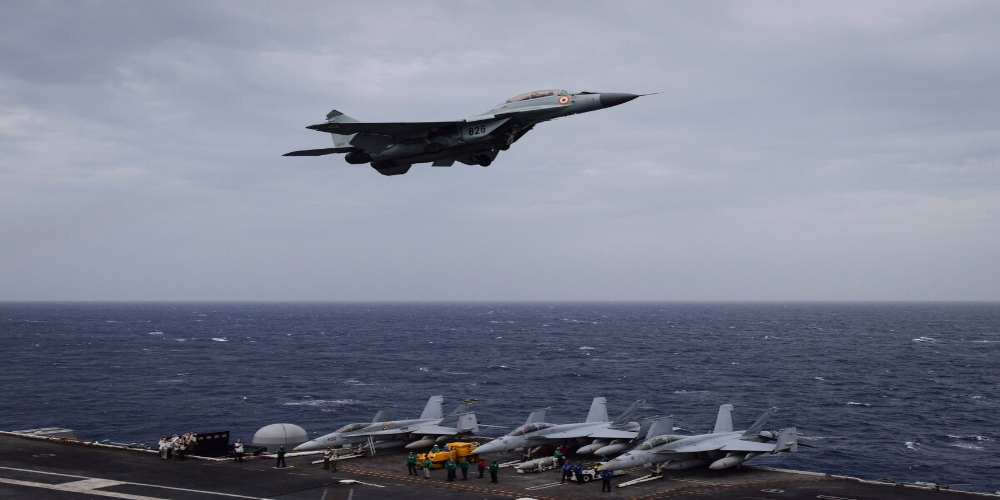 Indian Navy’s MiG-29K crashes near Goa, pilot safe