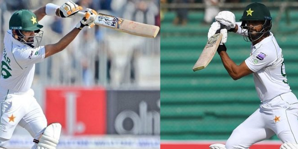 PAKvsBAN: Green shirts take lead as Babar, Masood score centuries