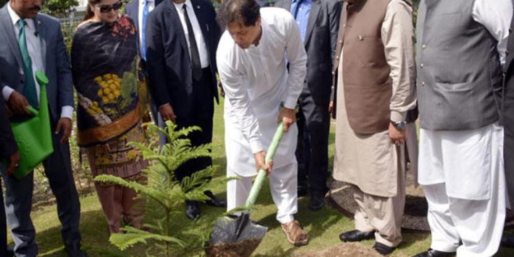 PM Imran Khan inaugurates Tree Plantation Drive in Mianwali