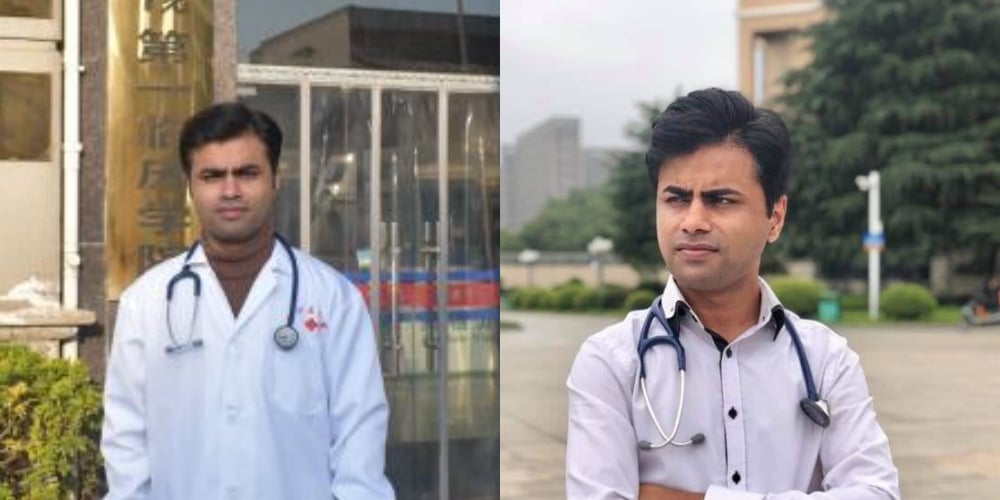 Pakistani Doctor offers services to fight Corona virus, wins Chinese Hearts