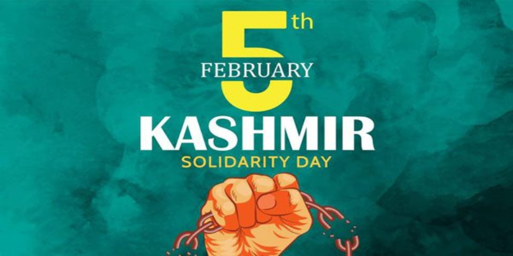 Social Media users show solidarity on Kashmir Day