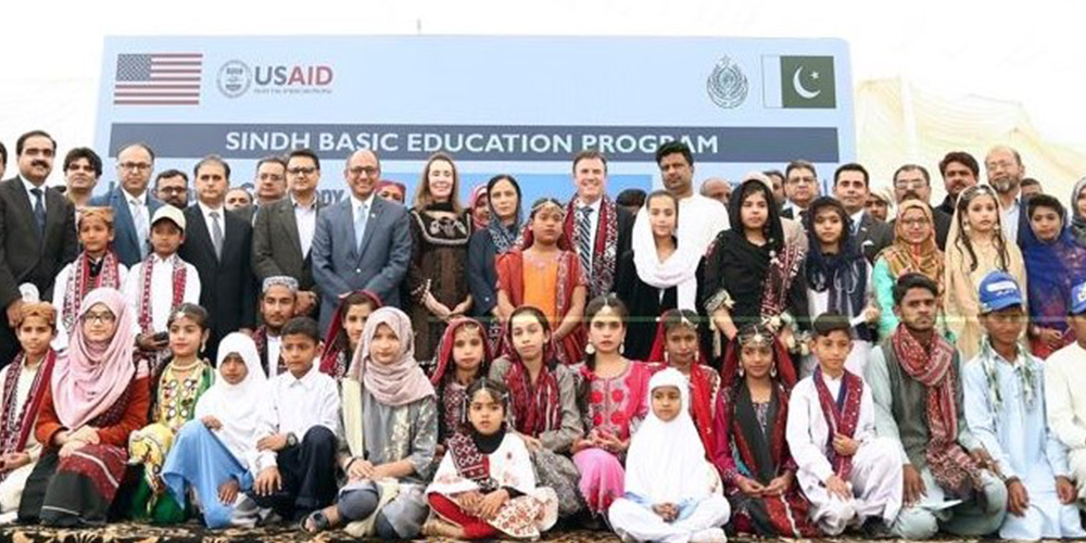 U.S Aid and Sindh Government builds state of the art school in Karachi