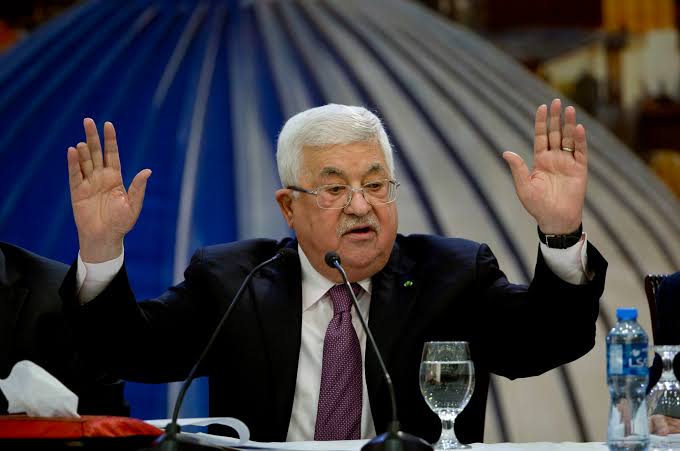 President of Palestine Mahmoud Abbas