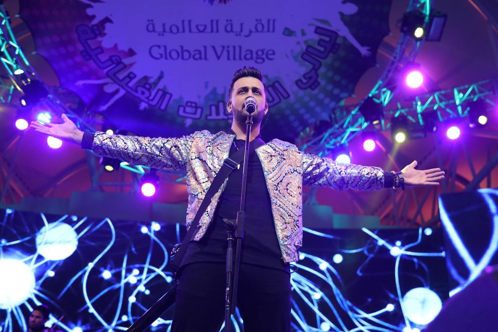 Atif Aslam in Dubai Global Village