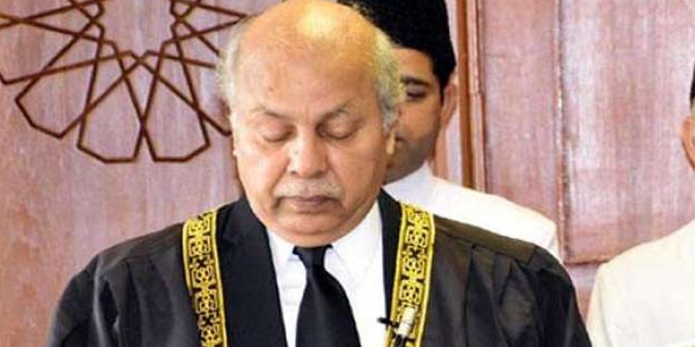 Chief Justice of Pakistan Justice Gulzar Ahmed