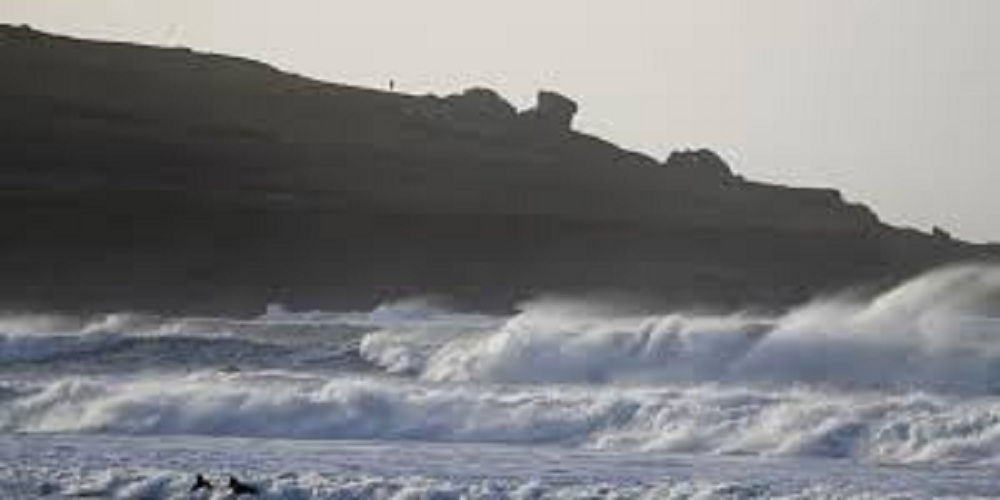 A person died as he fell into the river on Sunday as storm Dennis hit Britain.