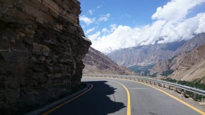 Gilgit-Naltar road project