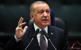 turkish president erdogan in parliament