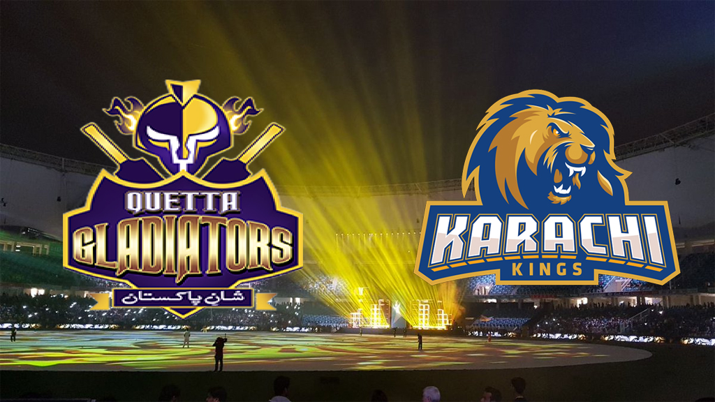 PSL Live Score: karachi Kings VS Quetta Gladiators Match 6, On 23 February