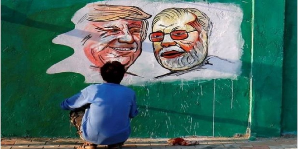 Presdident trump arrives in india today