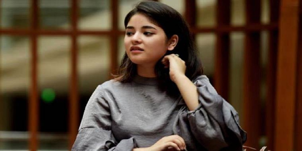 Dangal actress Zaira Wasim raises voice over Kashmir issue