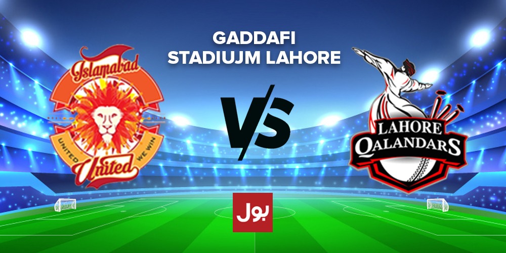 PSL 2020-Lahore Qalandars to play against Islamabad United tonight