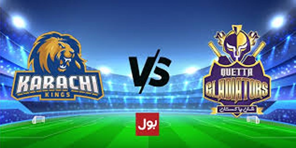 PSL 2020-Karachi kings to play against Quetta Gladiators today