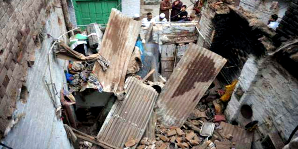 Four Died as Roof of house collapses in Arifwala