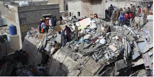 Rizvia Society building collapse claimed 24 lives, death toll rising fear exists