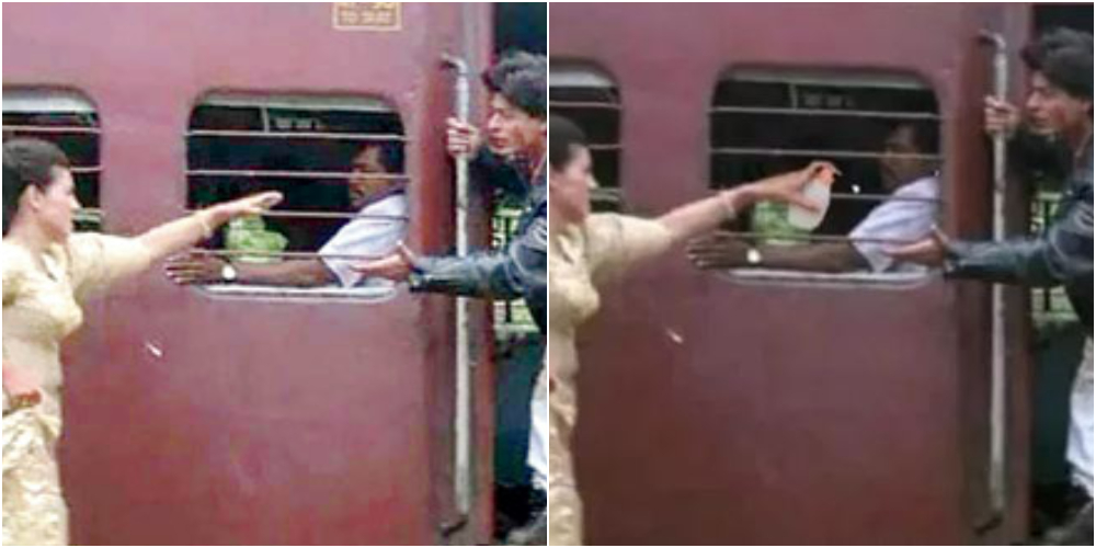 Fan photoshops sanitizer to iconic ‘DDLJ’ train scene