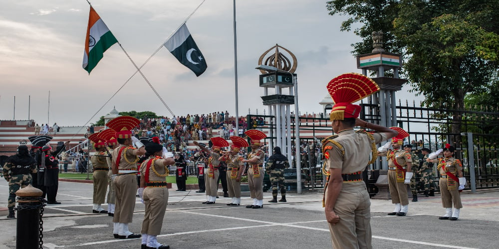 Pak-India border