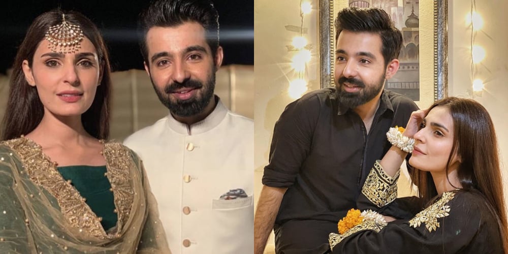 Check out! Sadia Ghaffar, Hassan Hayyat Dholki celebration