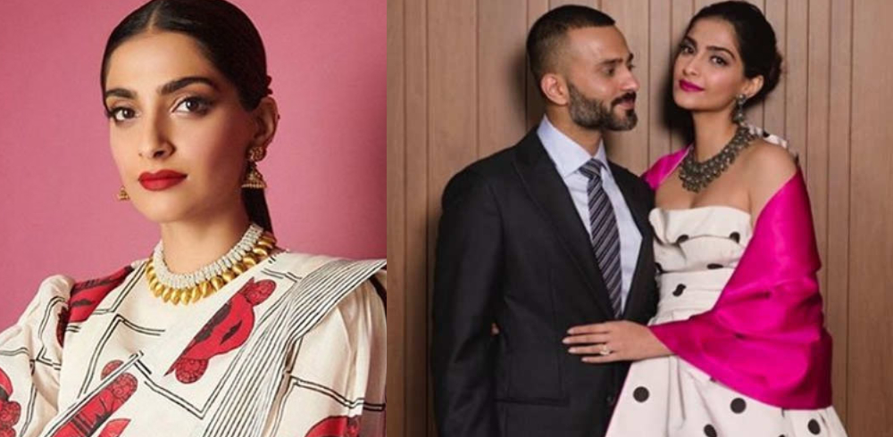Sonam Kapoor shares a throwback picture & her husband's comment on it was too cute!