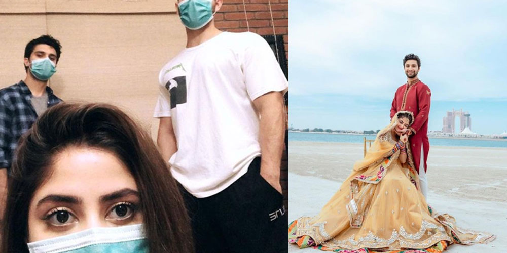 Sajal Ali and Ahad Raza Mir urged fans to self isolate amid coronavirus outbreak