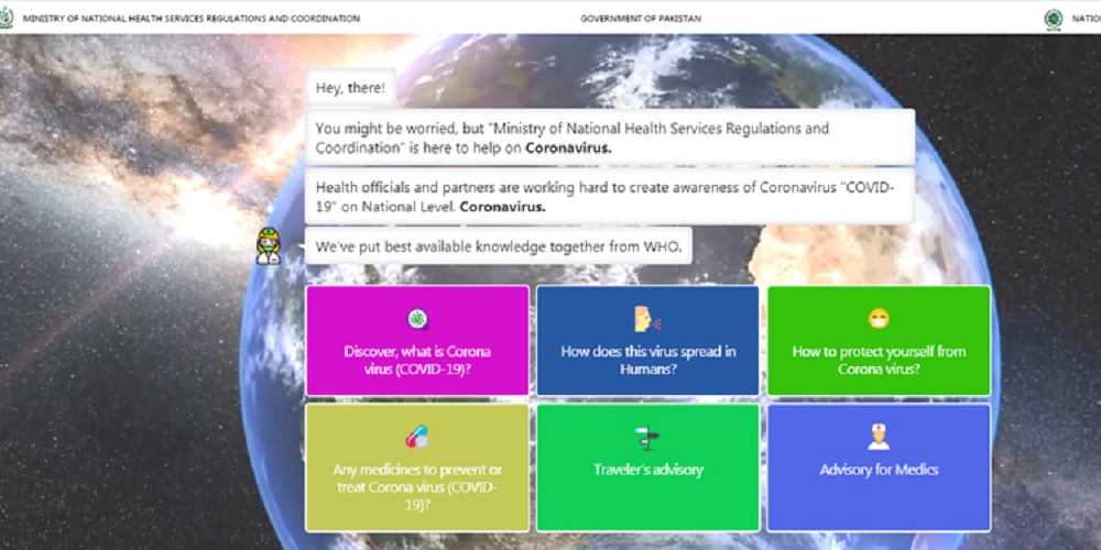 Coronavirus-Government introduces web portal to raise awareness