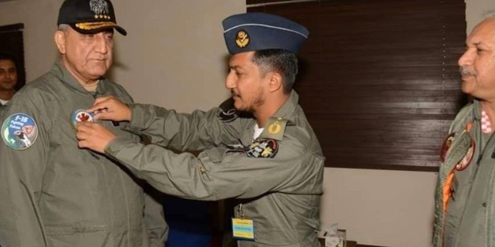 COAS pays glowing tribute on shahadat of Wing Commander Noman Akram