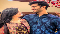 Feroze khan & Syeda Alizey Fatima Celebrate 2nd anniversary at Home