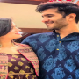 Feroze khan & Syeda Alizey Fatima Celebrate 2nd anniversary at Home