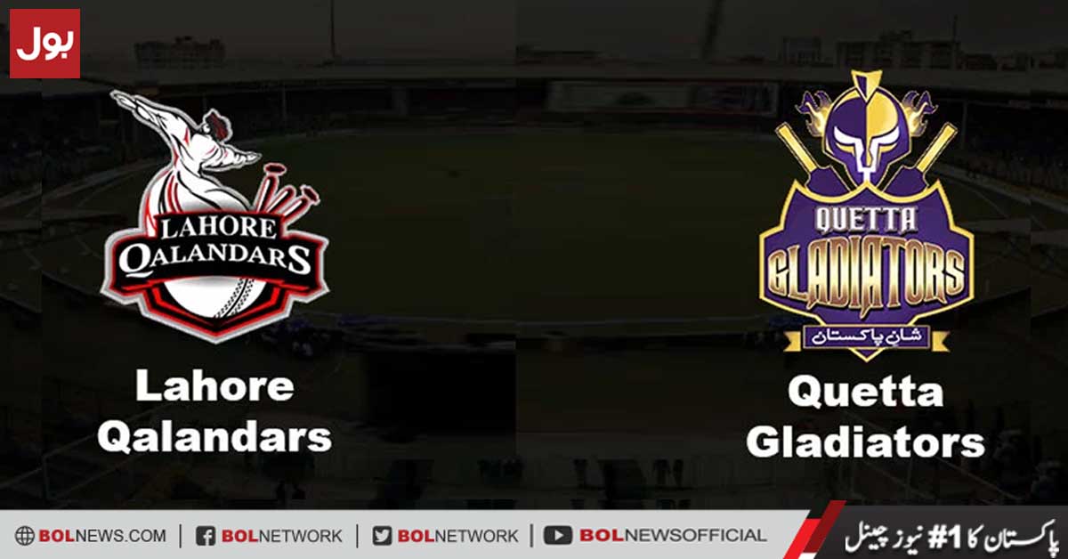 Lahore Qalandars vs Quetta Gladiators