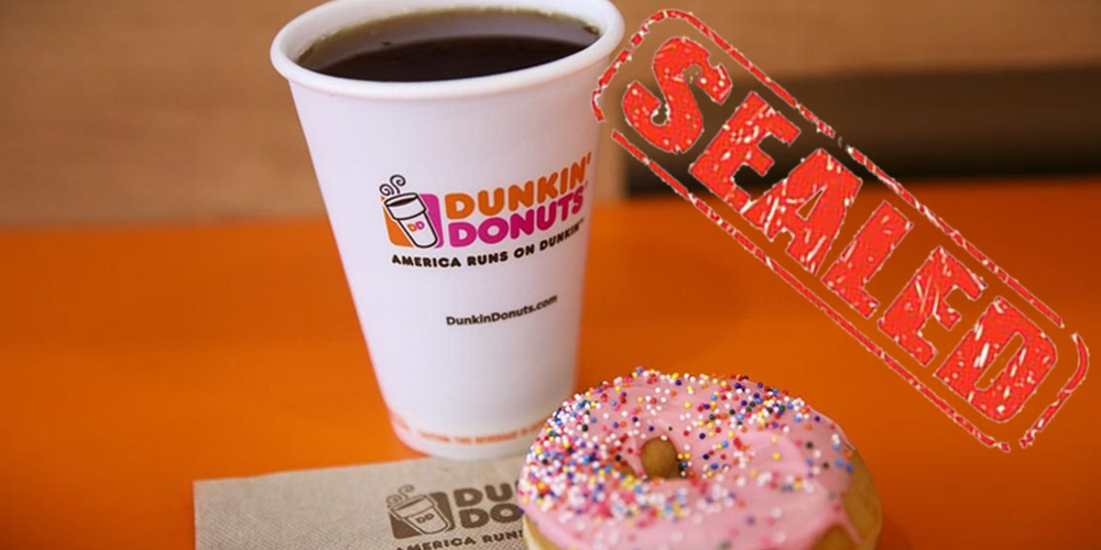 Dunkin' Donuts manufacturing unit sealed for using expired items