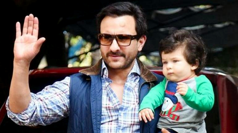 Taimur steals limelight from dad Saif Ali Khan during live interview