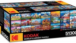 Kodak launches the world's largest puzzle