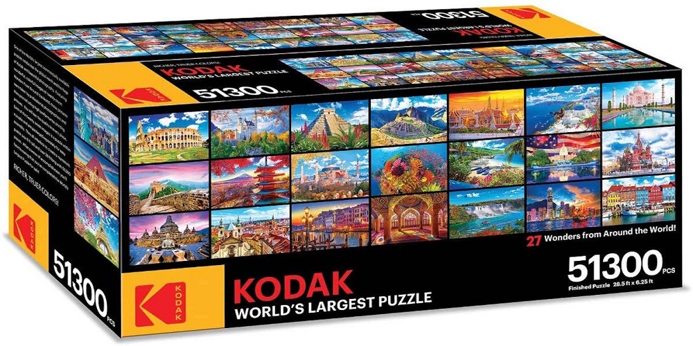 Kodak launches the world's largest puzzle