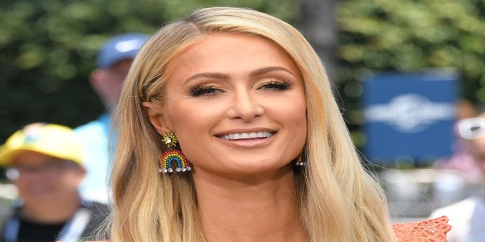 Paris Hilton looks quite happy in lockdown