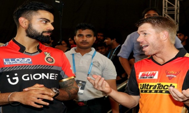 David Warner Insults Virat Kohli during live interactive session