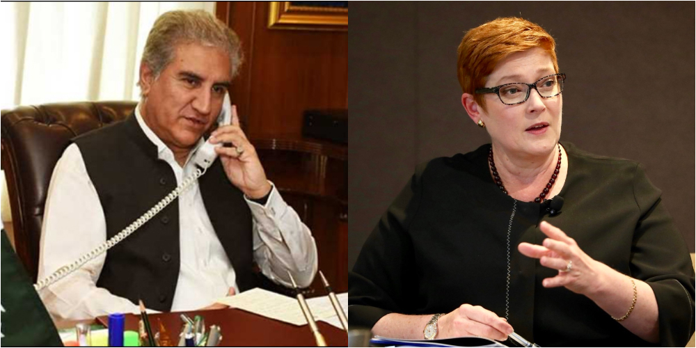 FM Qureshi held telephonic contact with his Australian counterpart