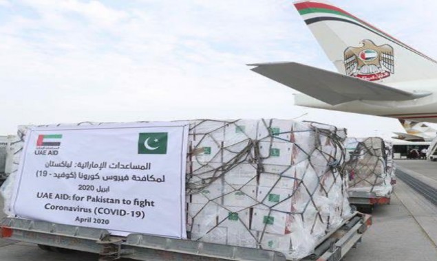 Emirates sends third batch of aid to Pakistan to combat COVID-19