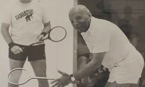 Google Doodle honours the iconic squash champion Hashim Khan