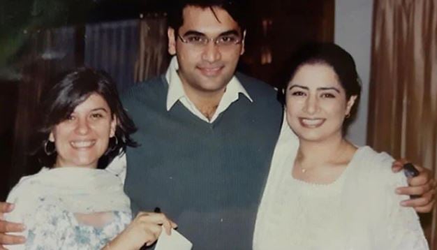 Humayyun Saeed throwback picture