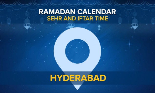 Sehri & Iftar time in Hyderabad today 2022 – Ramadan Calendar 2022 Hyderabad