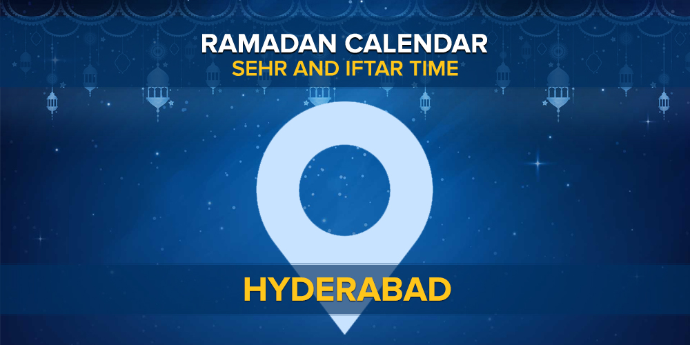 Hyderabad Ramadan Calendar 2022