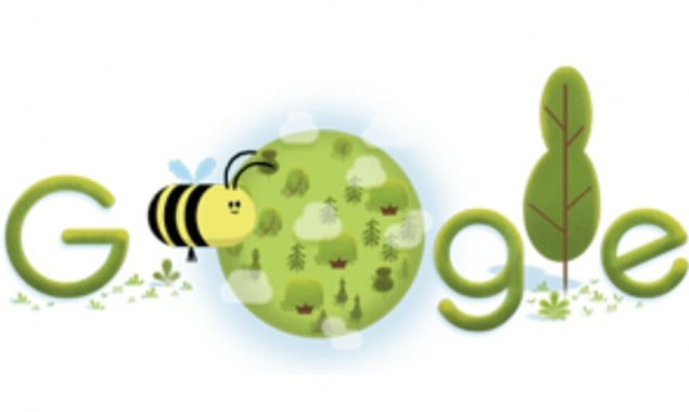Earth Day: Google celebrates 50th anniversary with honeybees